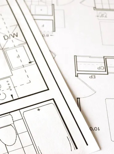 Civil engineering plans and technical drawings